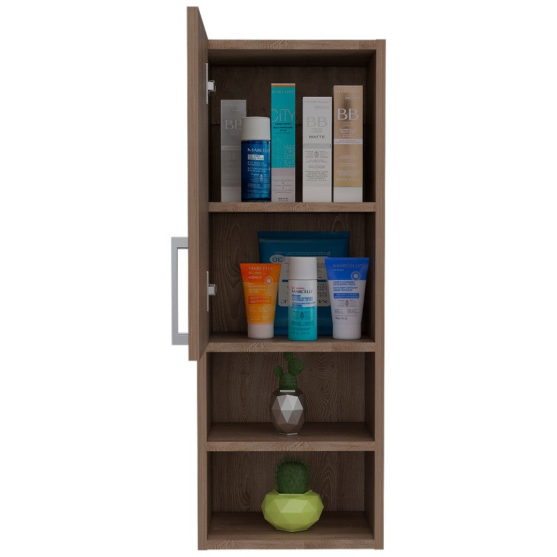 Mueble Auxiliar Barcelona Color Miel Para Baño