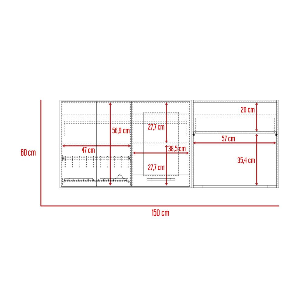 Modulo Superior Kitchen Color Hasselt Para Cocina