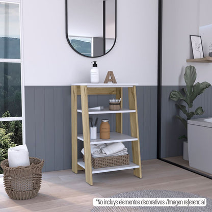 Mueble Optimizador Bath BI Color Blanco y Duna Para Baño