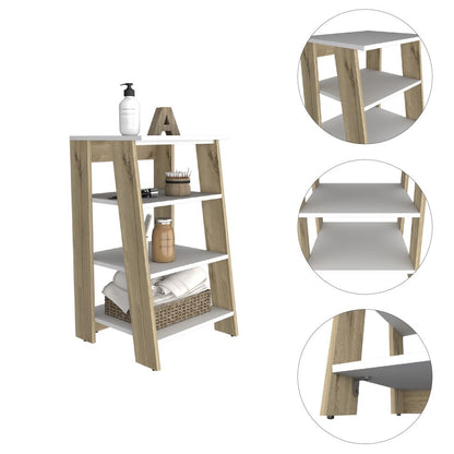 Mueble Optimizador Bath BI Color Blanco y Duna Para Baño