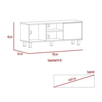 Rack para TV Color Soho Bellota Para Sala De Estar