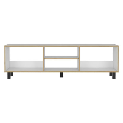 Rack para TV Nomik Texas Color Blanco Canto y Duna Para Sala De Estar